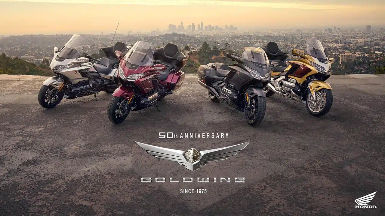 Honda Gold Wing e Gold Wing Tour 50 Anniversario 2025