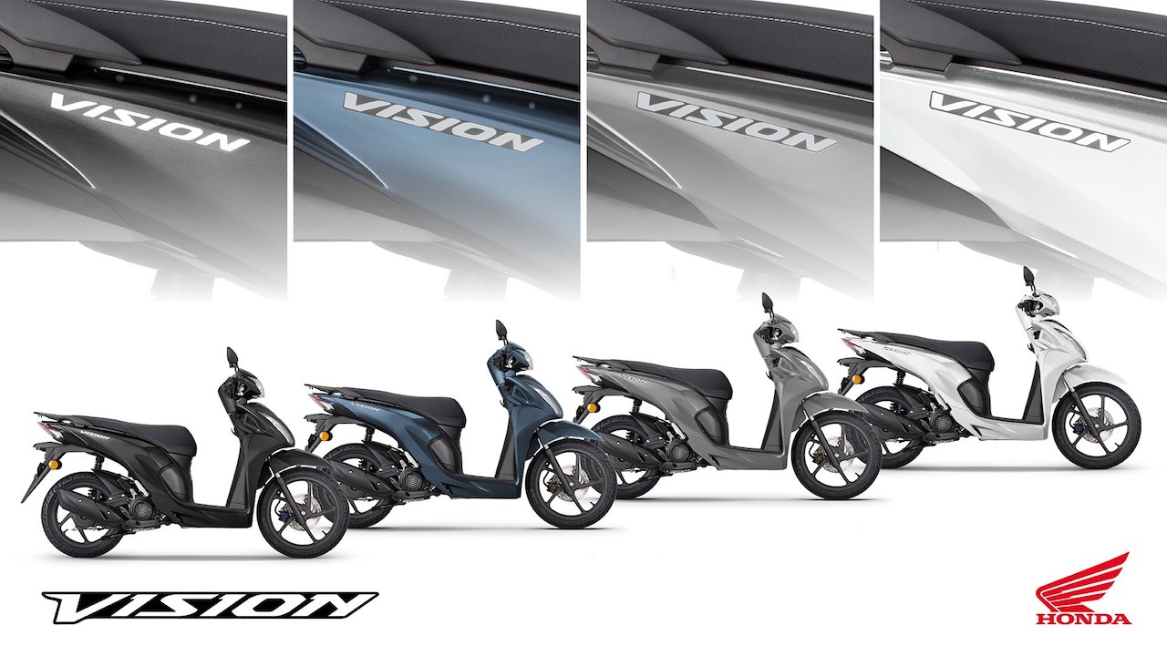 Honda - nuovi colori 2023 per scooter e CB125R 