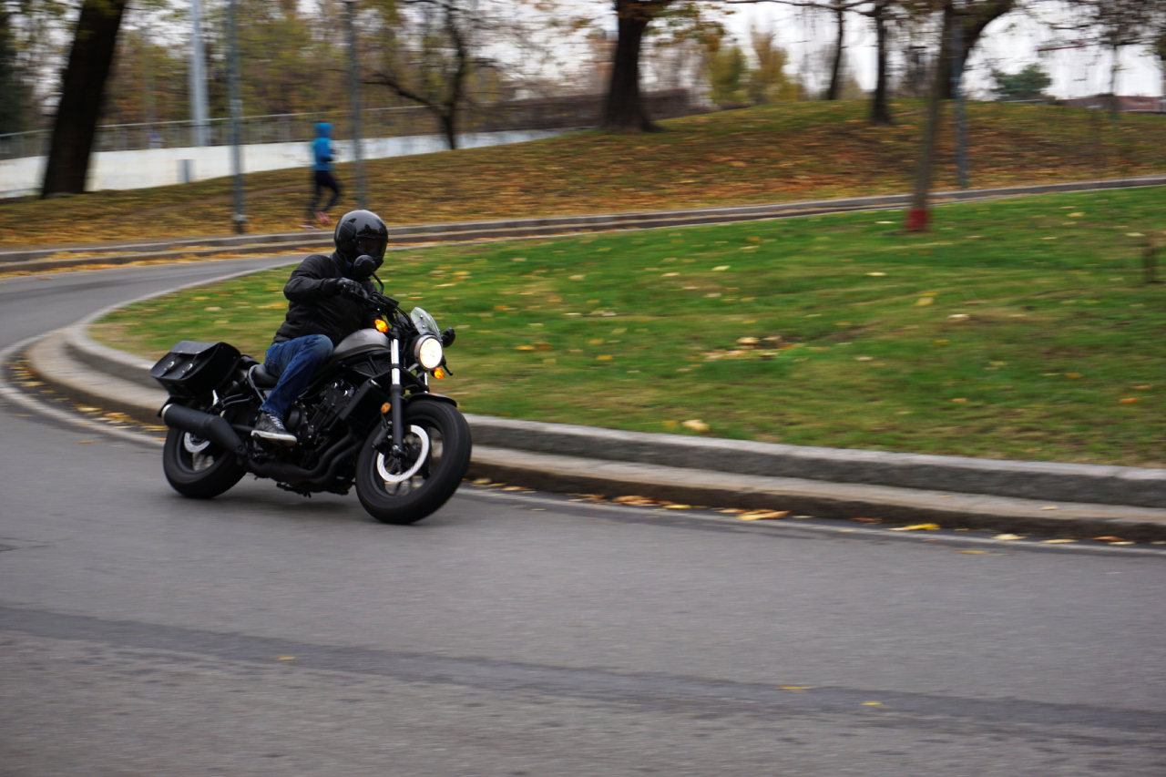 Honda Rebel 500 - Prova su strada 2017