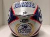Petrucci 为瓦伦西亚大奖赛设计的专用头盔