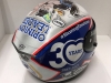 Petrucci 为瓦伦西亚大奖赛设计的专用头盔