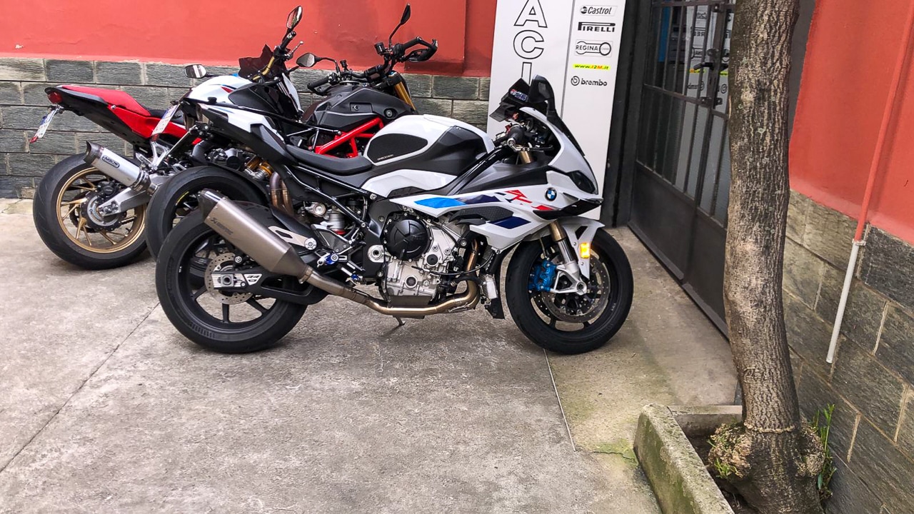 ILMBERGER CARBON PUNTALE PER BMW S1000RR