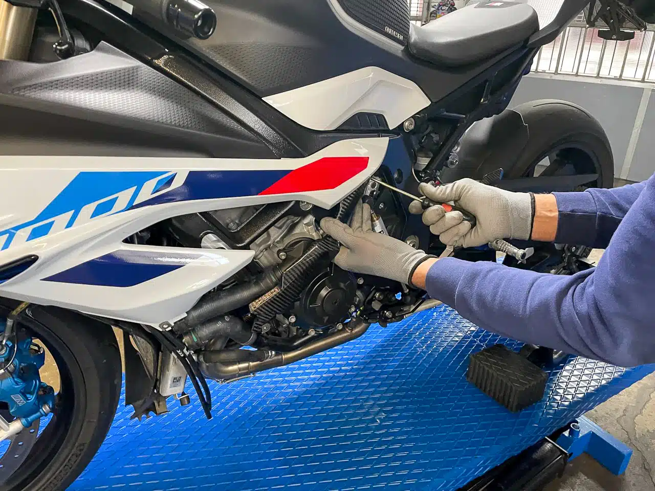 ILMBERGER CARBON PUNTALE PER BMW S1000RR