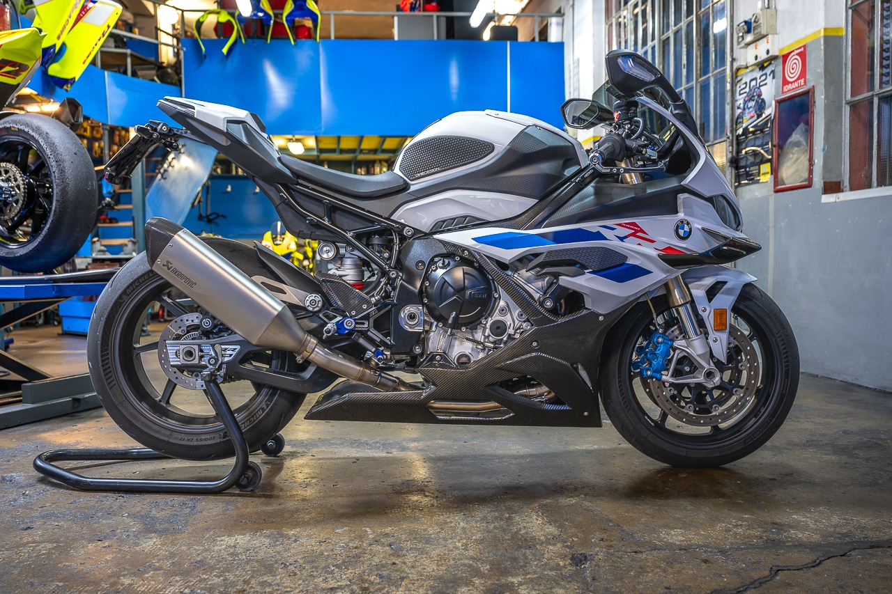 ILMBERGER CARBON PUNTALE PER BMW S1000RR
