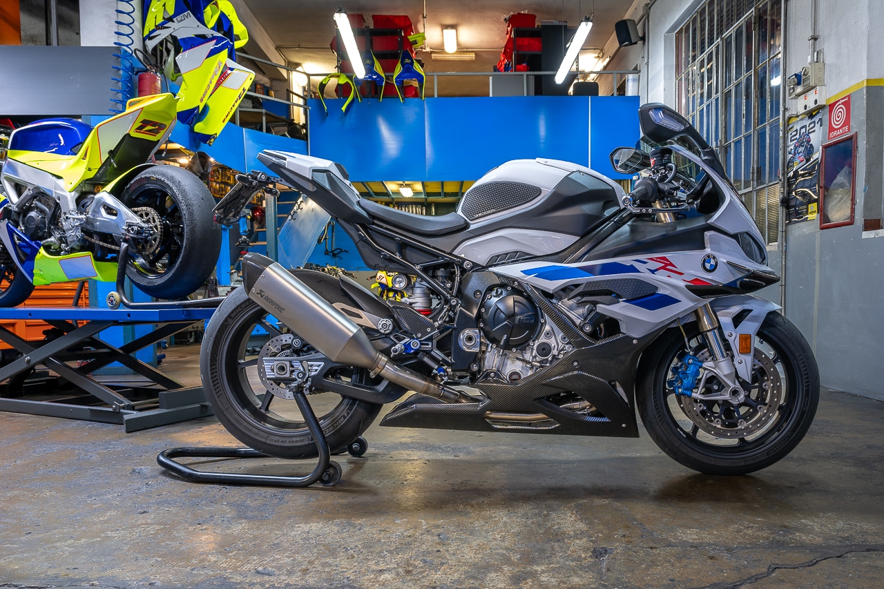 ILMBERGER CARBON PUNTALE PER BMW S1000RR