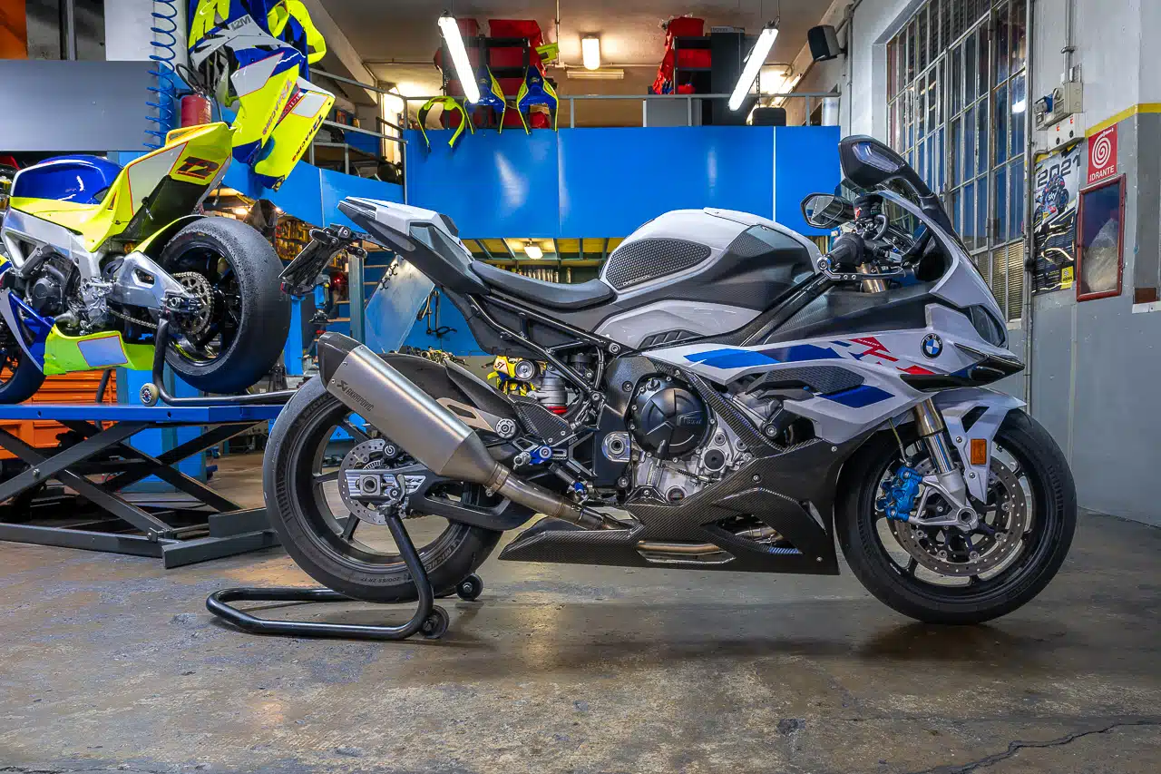 ILMBERGER CARBON PUNTALE PER BMW S1000RR