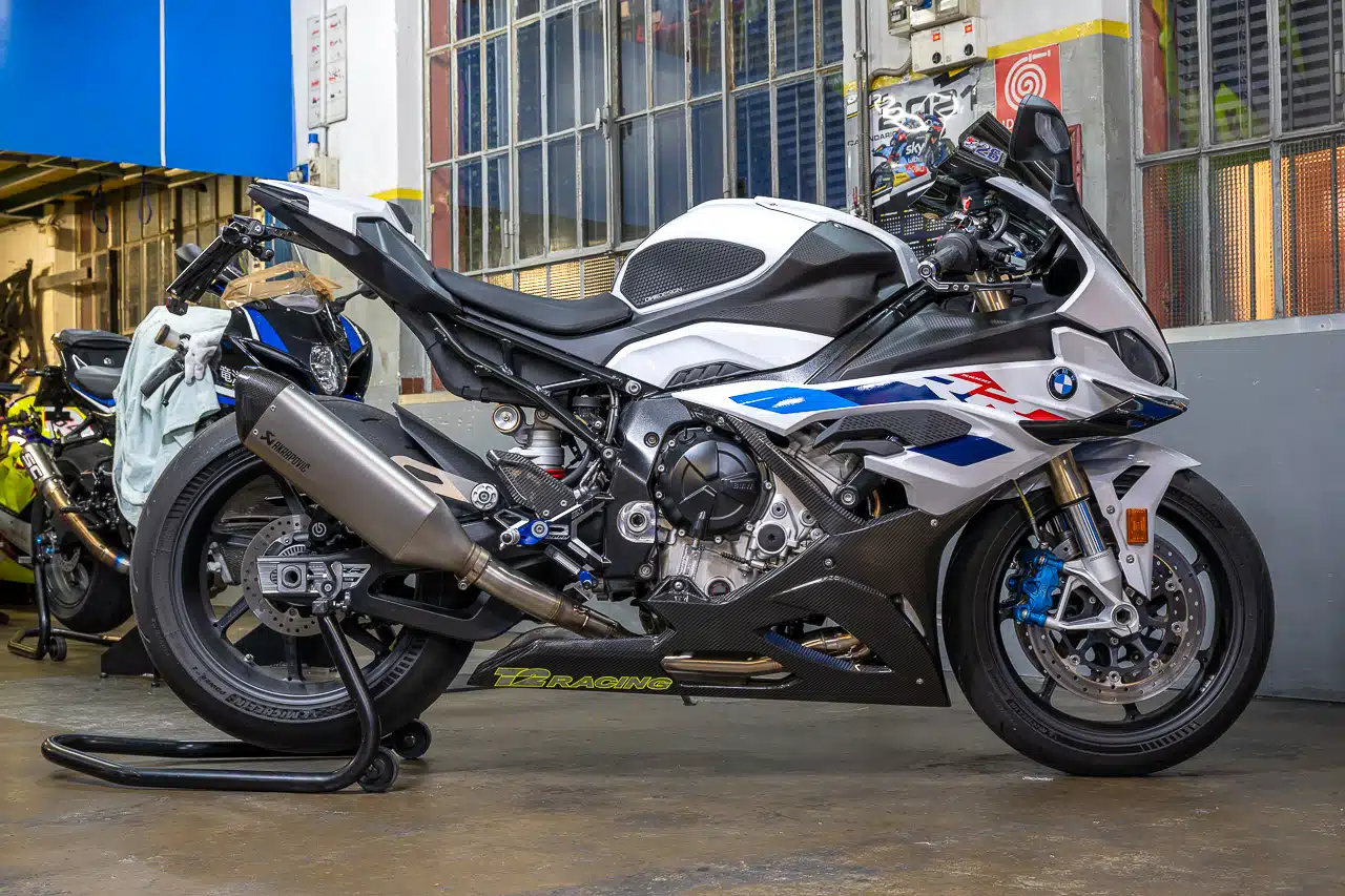 ILMBERGER CARBON PUNTALE PER BMW S1000RR