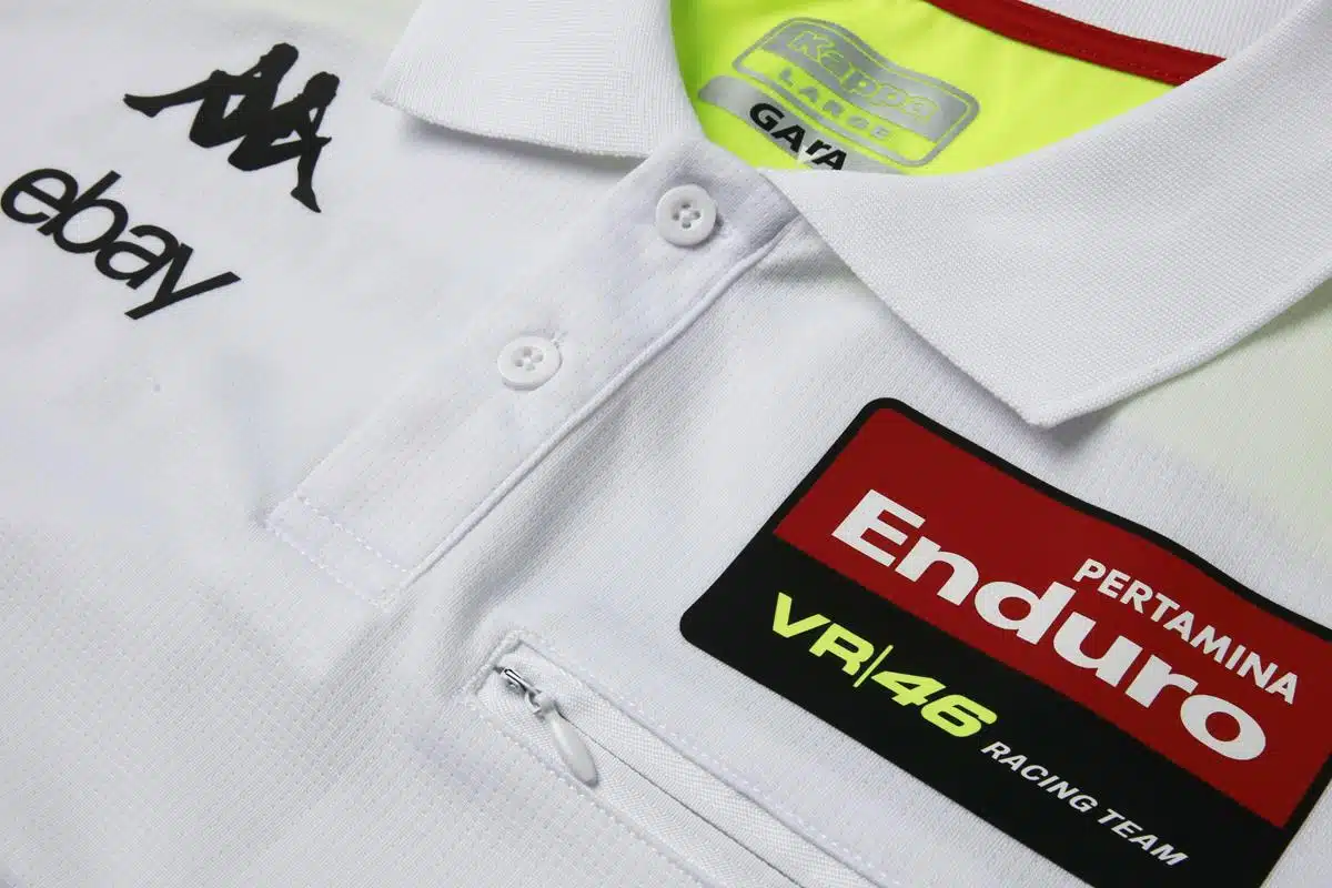 Kappa capsule White Collection - VR46 Pertamina Enduro Racing Team