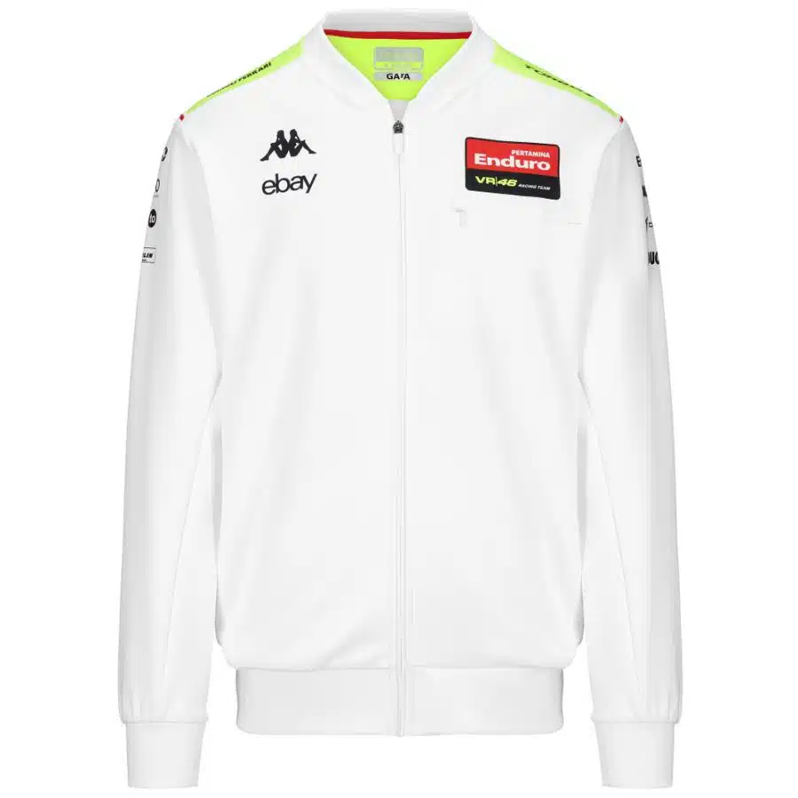 Kappa capsule White Collection - VR46 Pertamina Enduro Racing Team