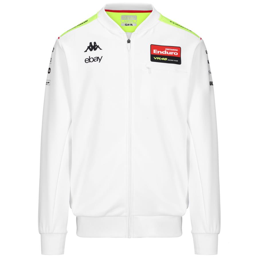 Kappa capsule White Collection - VR46 Pertamina Enduro Racing Team