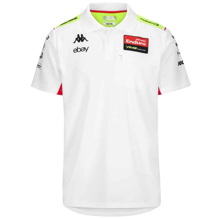 Kappa capsule White Collection - VR46 Pertamina Enduro Racing Team