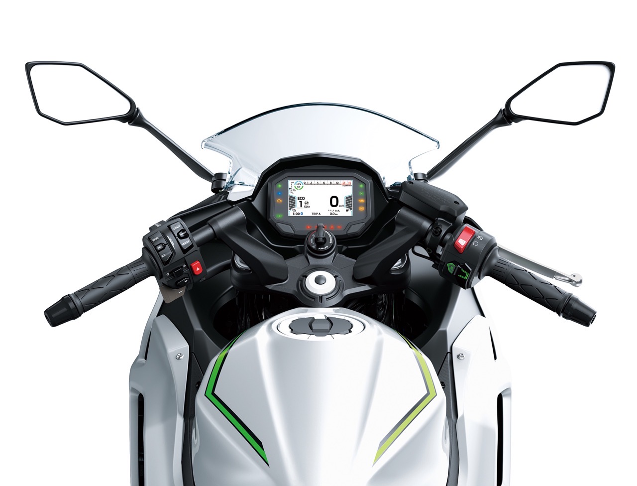 Kawasaki Ninja 7 Hybrid - Foto ufficiali