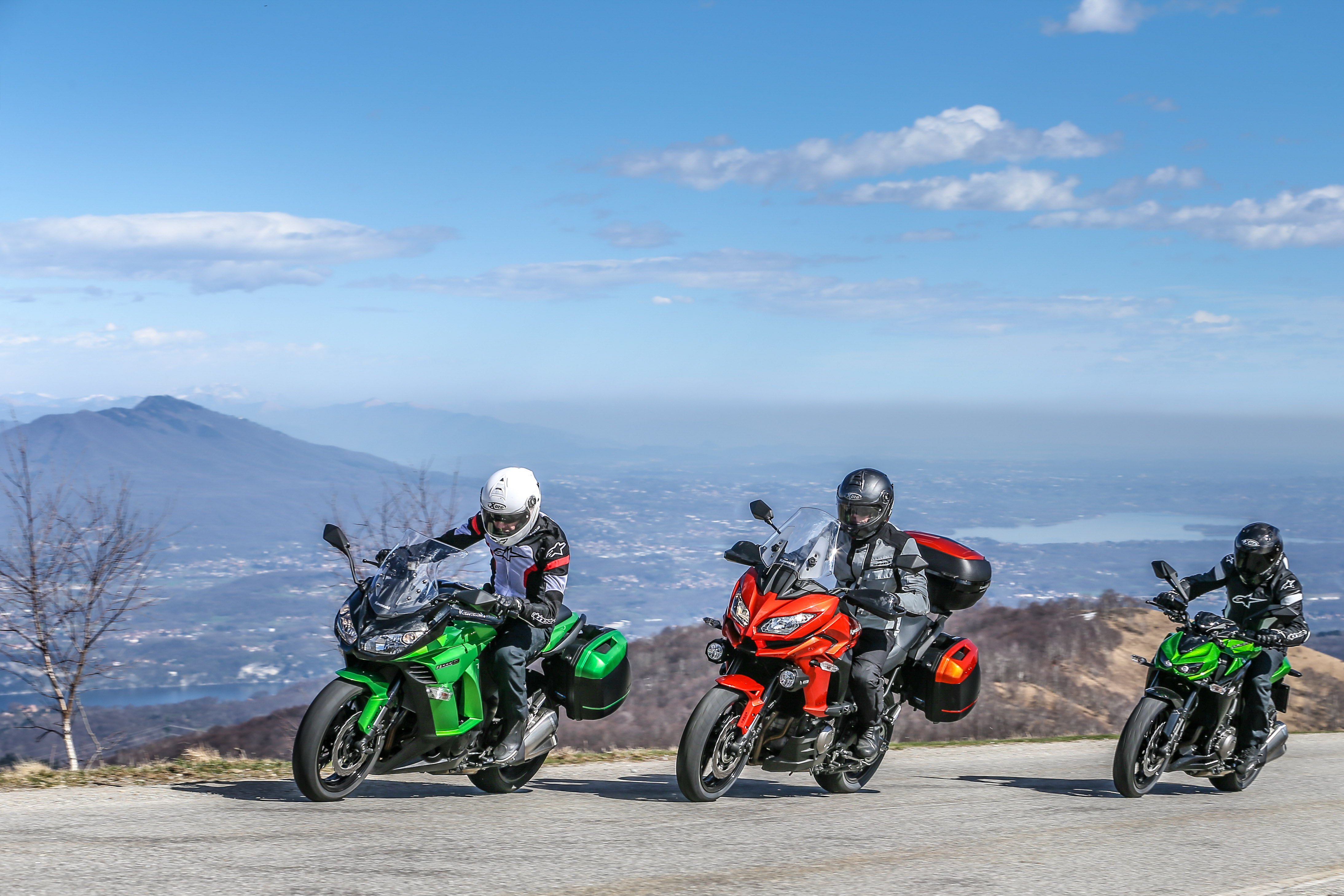 Kawasaki Versys 1000, Z1000sx e Z1000