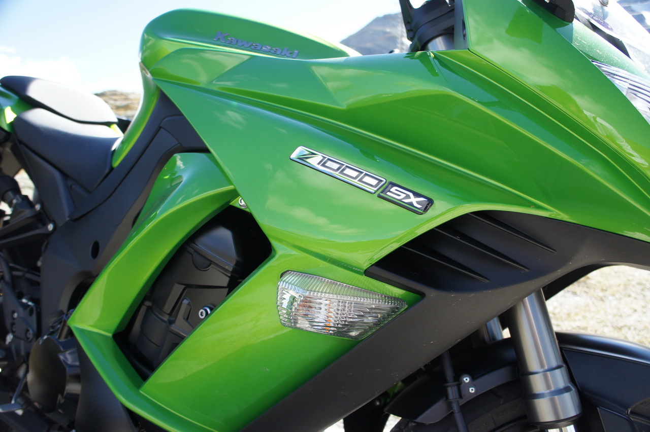 Kawasaki Z1000 SX - Дорожные испытания 2014 г.