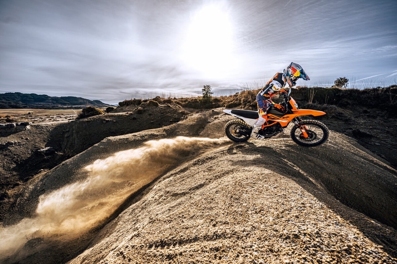 KTM 125 e 390 Enduro R 2025