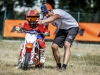 KTM und Schulmotorrad mit Gigi - Foto