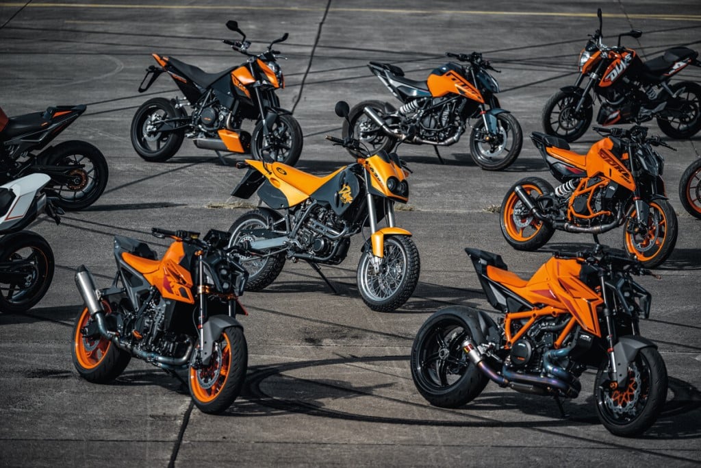 KTM Motohall - 30 years of Duke