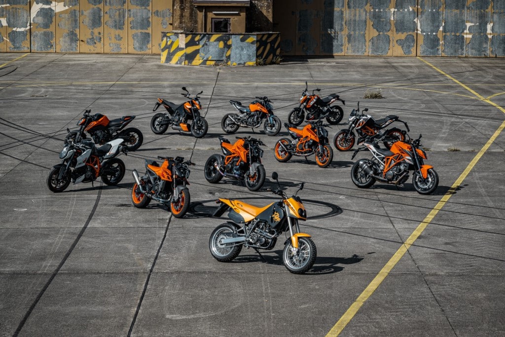 KTM Motohall - 30 years of Duke