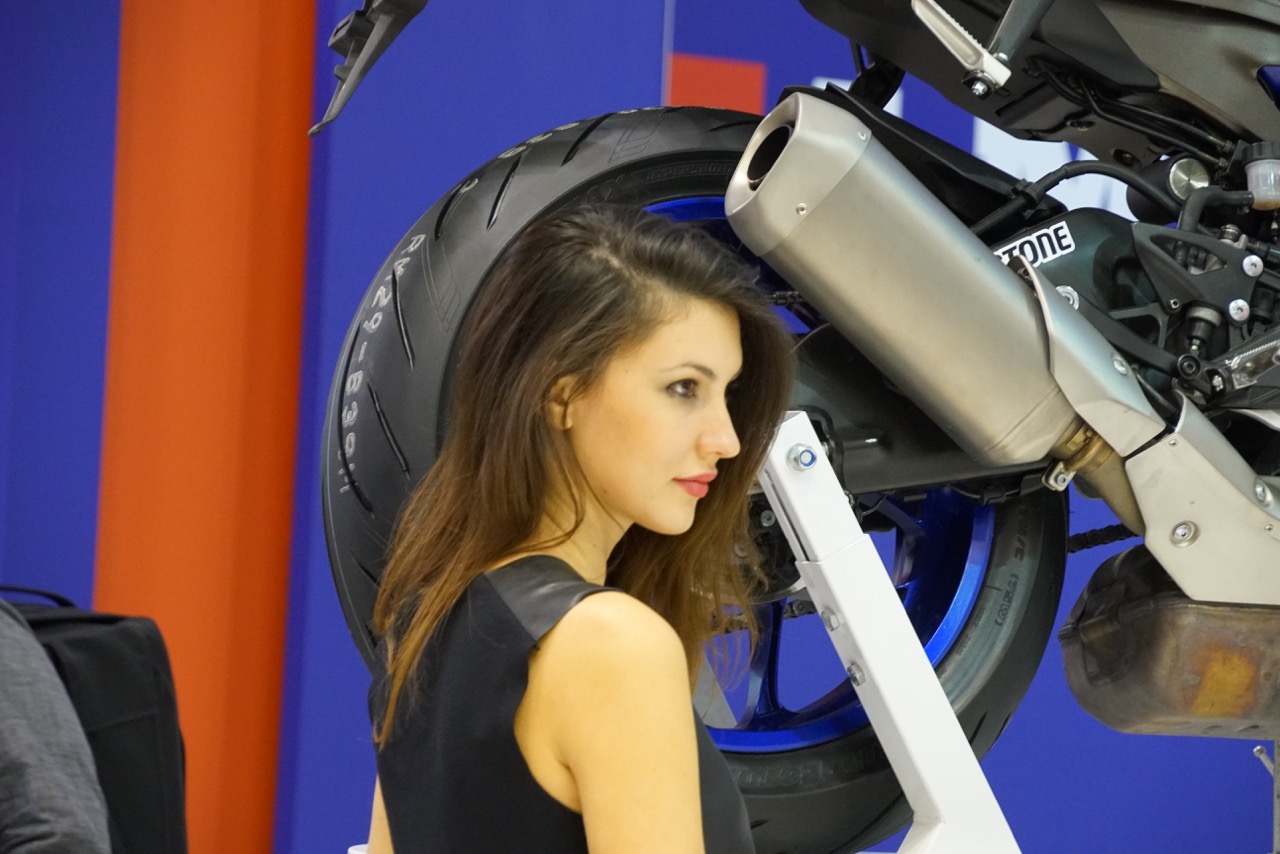 Le ragazze di EICMA 2015