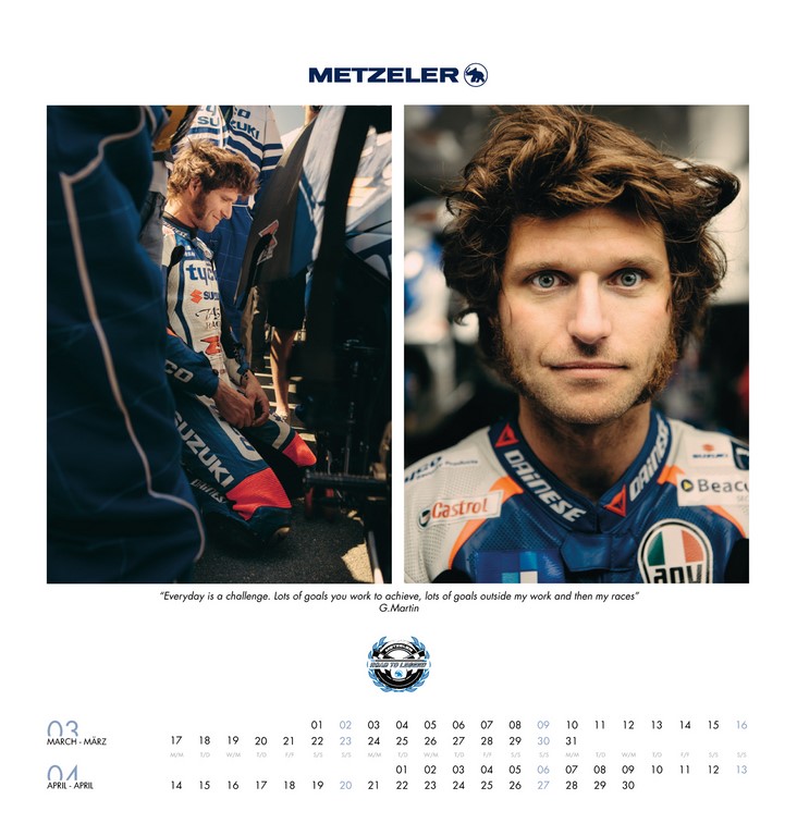 Metzeler Calendario 2014