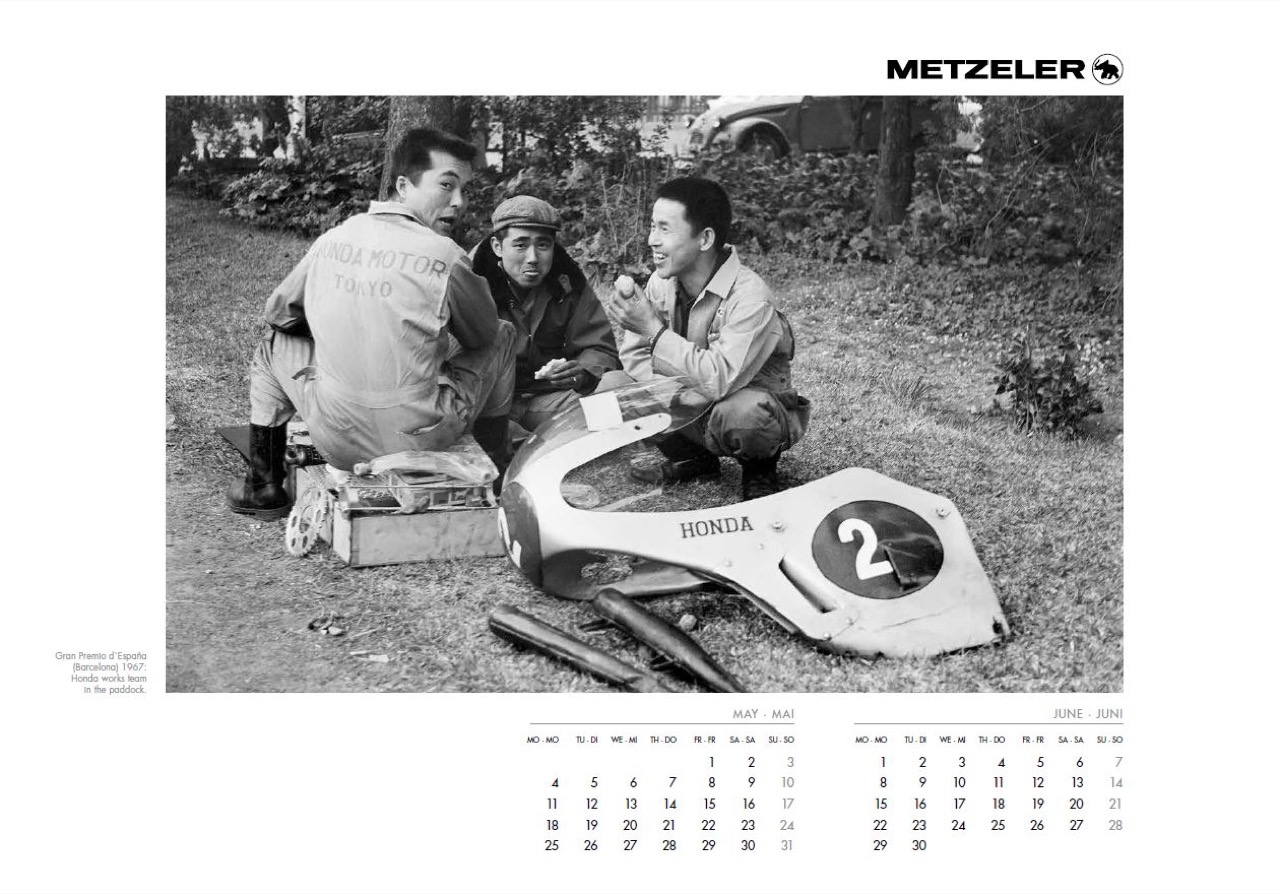 Metzeler - calendario 2020