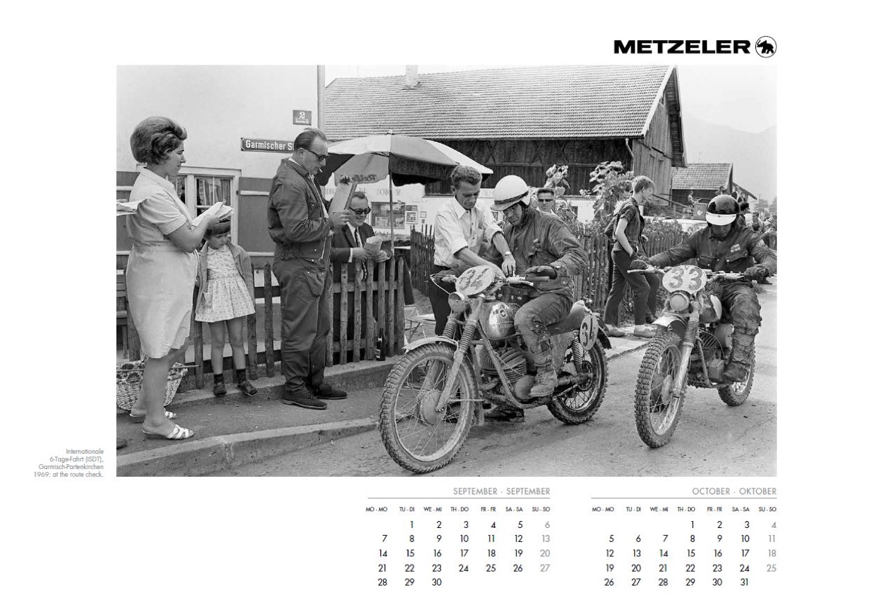 Metzeler - calendario 2020