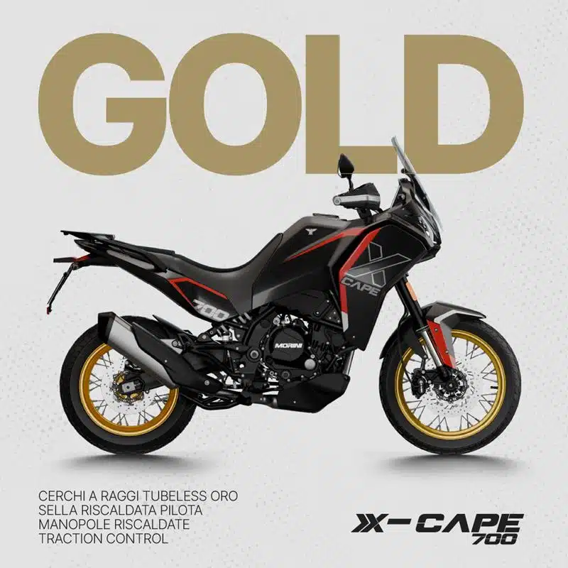 Moto Morini X-Cape 700 Gold Edition 