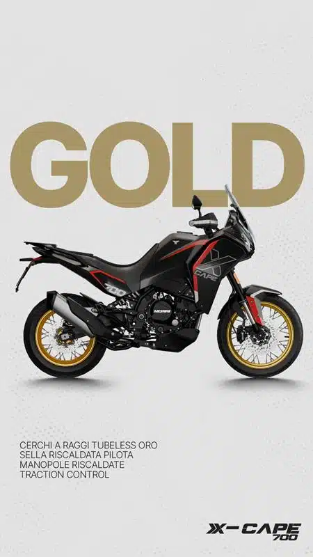 Moto Morini X-Cape 700 Gold Edition 
