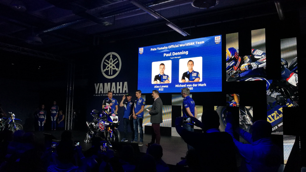 Official Yamaha Racing Teams 2017 Milano