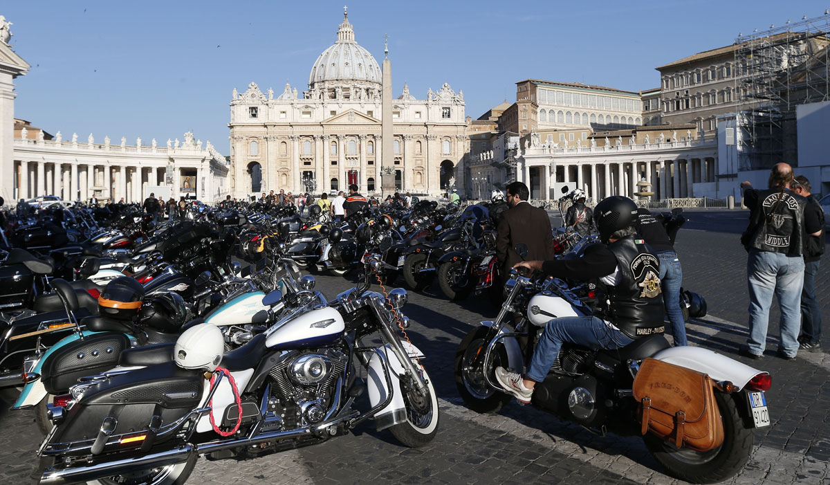 Papa Francesco e Harley-Davidson