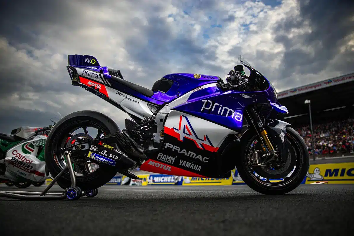 Prima Pramac Yahama MotoGP - Livrea celebrativa 70 anni Alpine