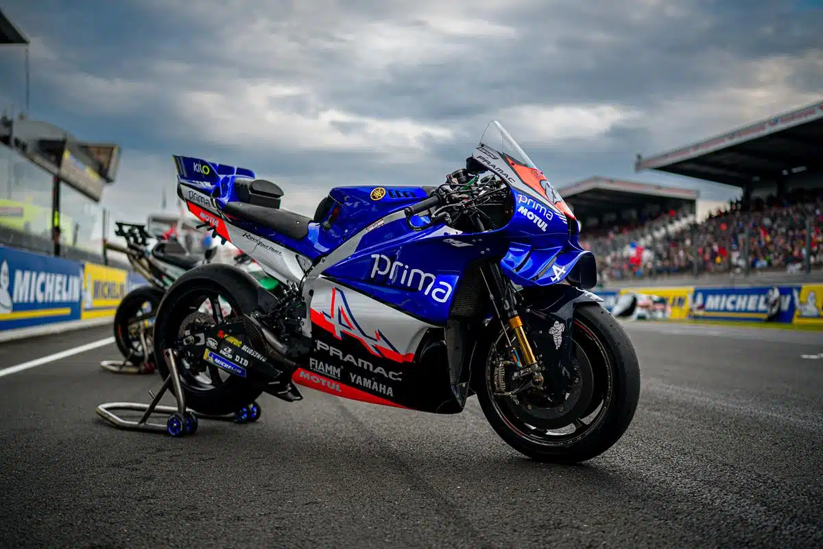 Prima Pramac Yahama MotoGP - Livrea celebrativa 70 anni Alpine