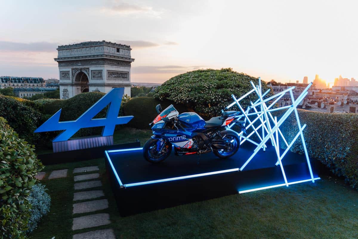 Prima Pramac Yahama MotoGP - Livrea celebrativa 70 anni Alpine