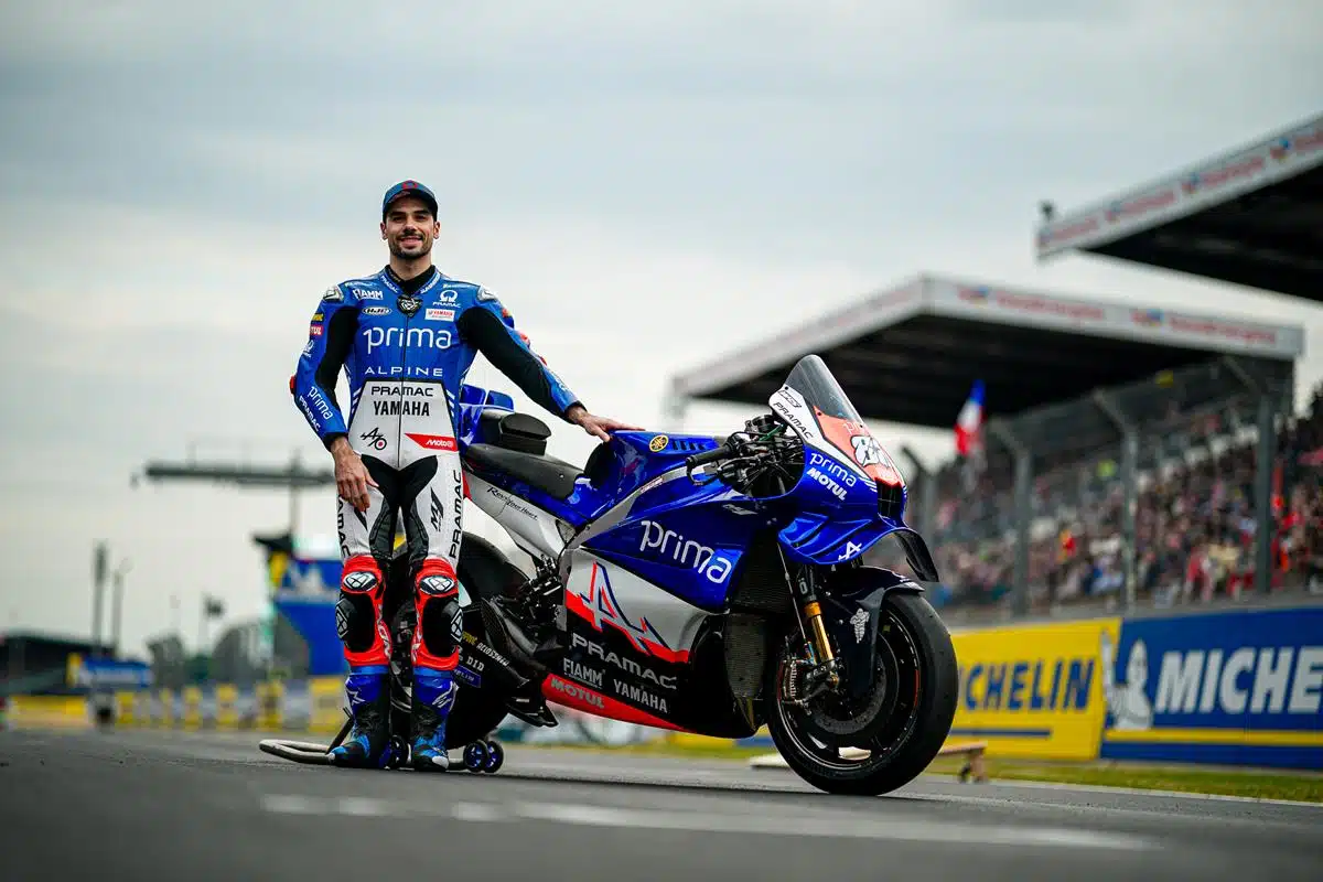 Prima Pramac Yahama MotoGP - Livrea celebrativa 70 anni Alpine