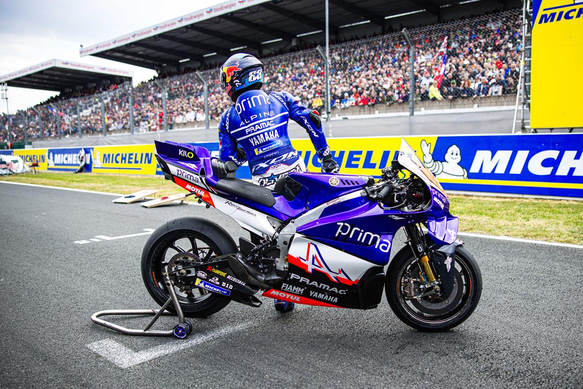 Prima Pramac Yahama MotoGP - Livrea celebrativa 70 anni Alpine