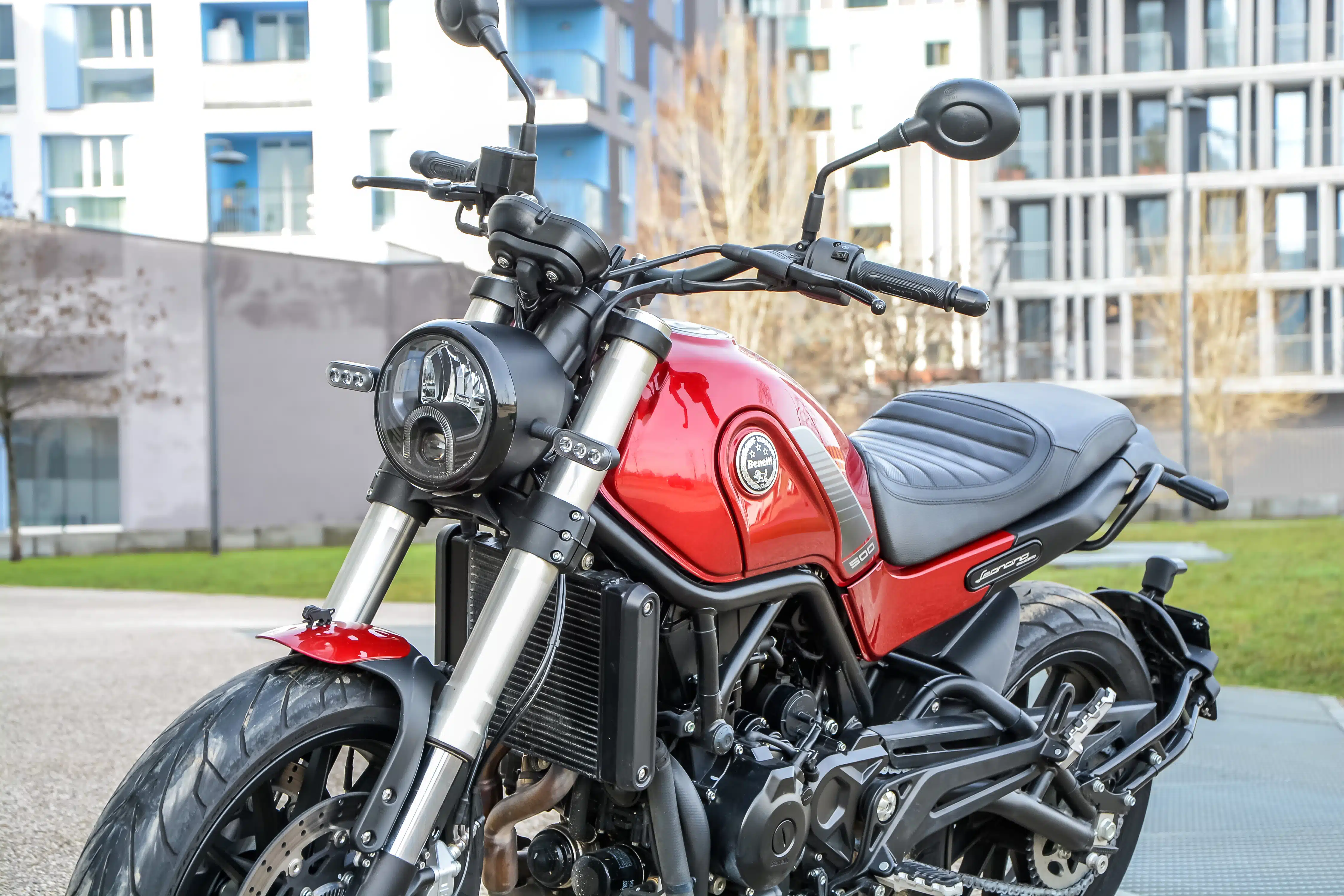 Prova Benelli Leoncino 500