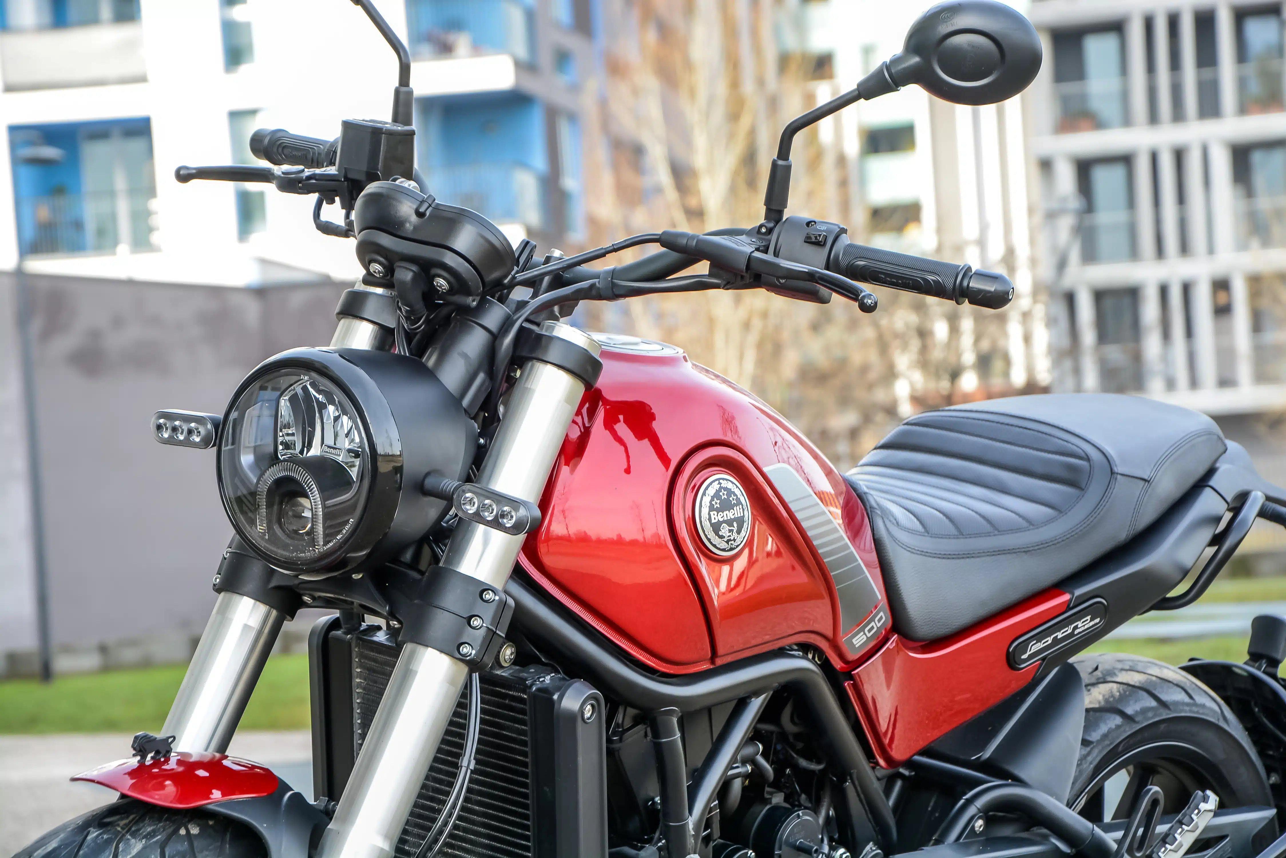 Prova Benelli Leoncino 500