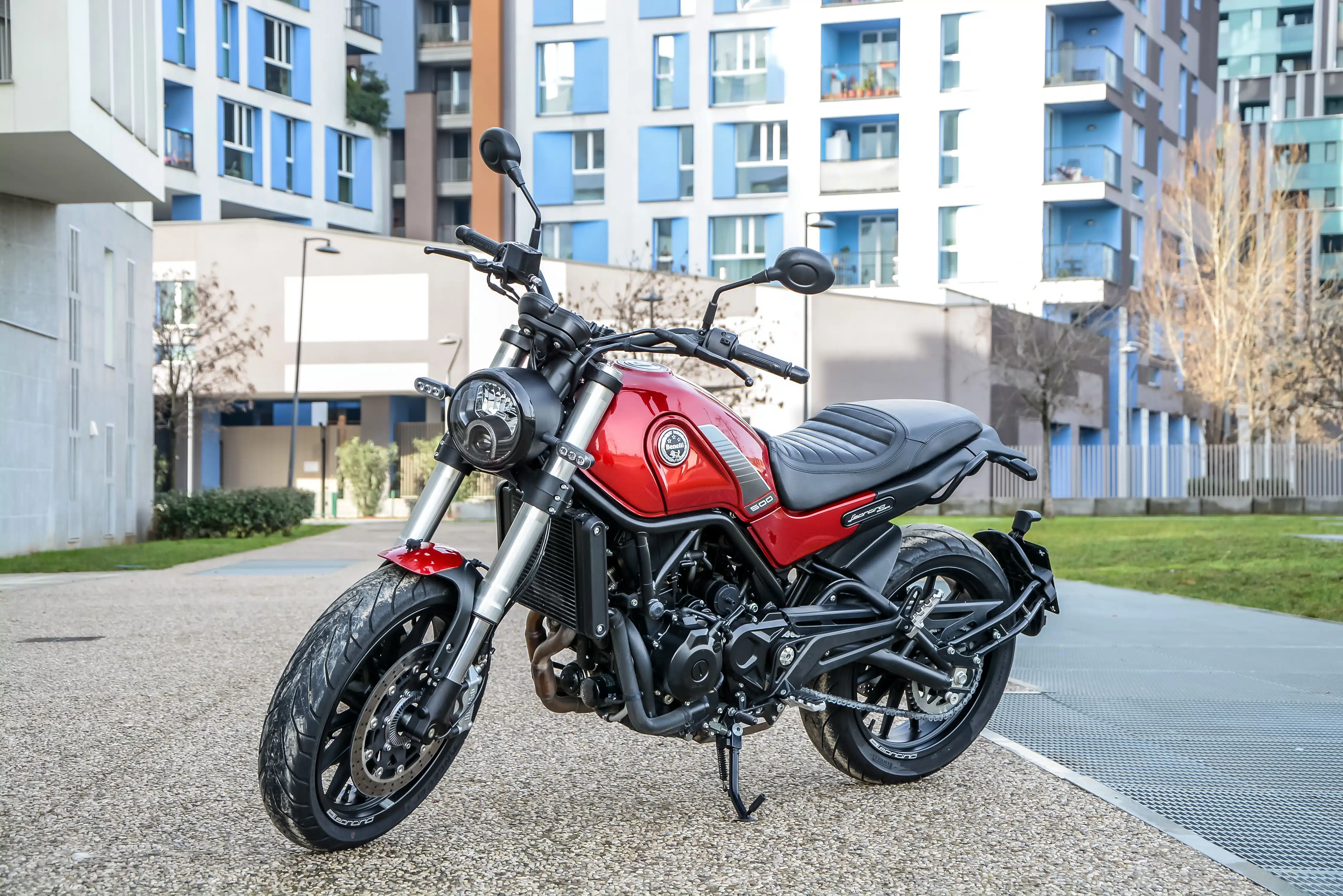 Prova Benelli Leoncino 500