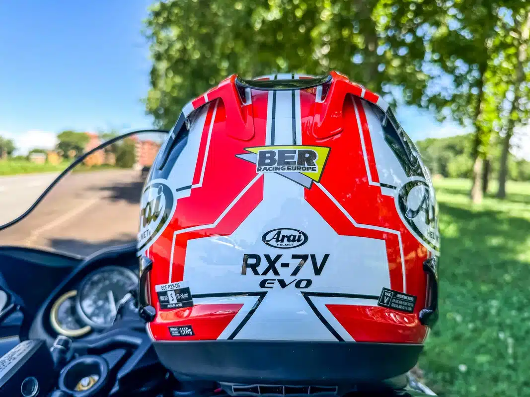 RX7-EVO ARAI - Prova