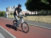 دراجة كهربائية ذكية - اختبار الطريق