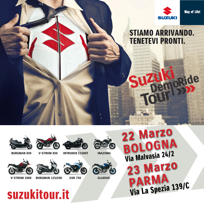 Suzuki Demo Ride 2014