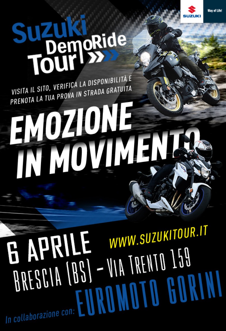 Suzuki DemoRide Tour 2019