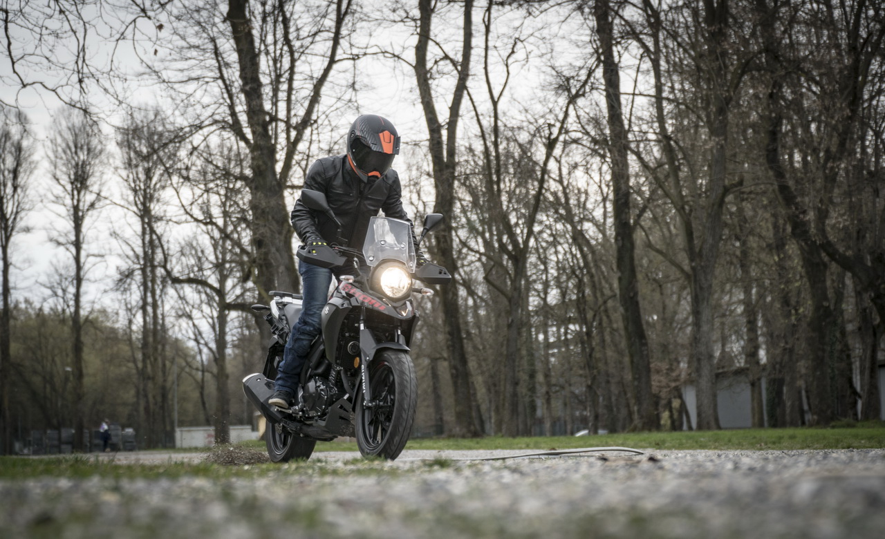 Suzuki V-Strom 250 Prova su strada 2018