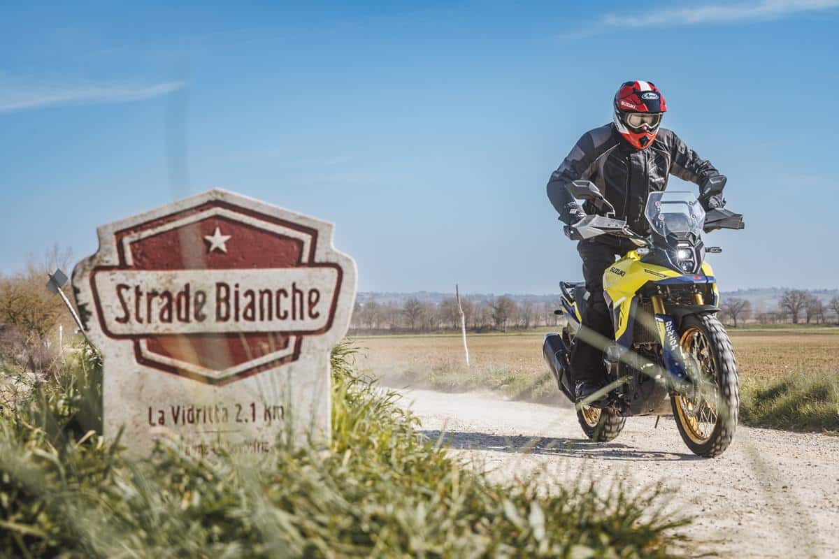 Suzuki V-Strom 800DE - Strade Bianche 2025