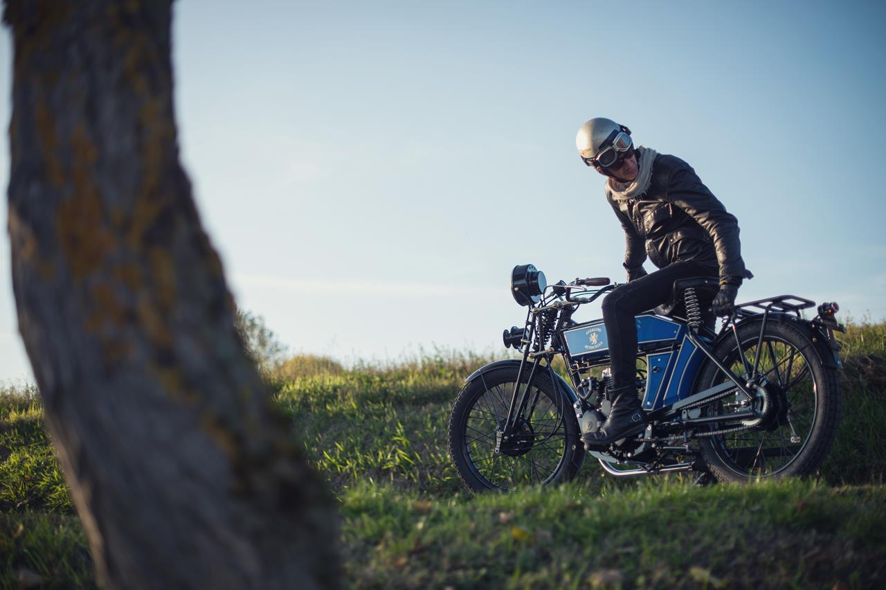 The Black Douglas Motorcycle