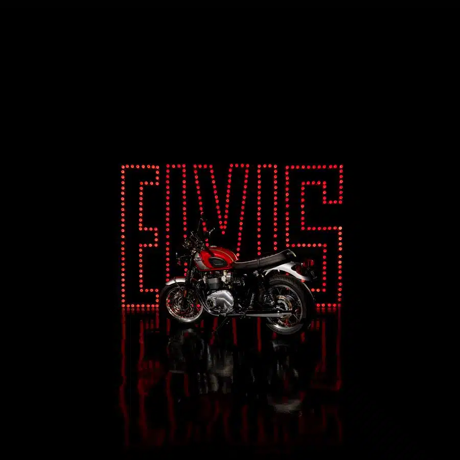 Triumph Bonneville T120 Elvis 