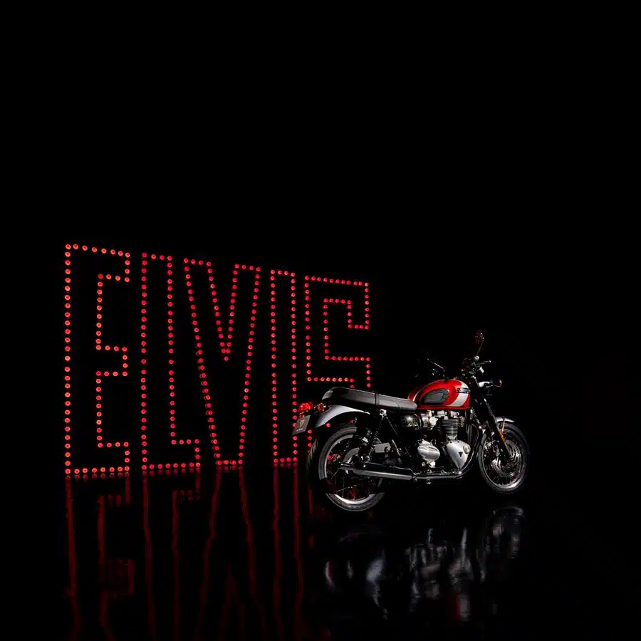 Triumph Bonneville T120 Elvis 