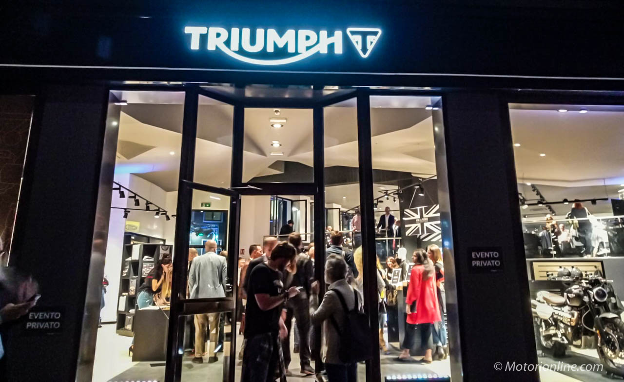 Triumph Flagship Concept Store Milano