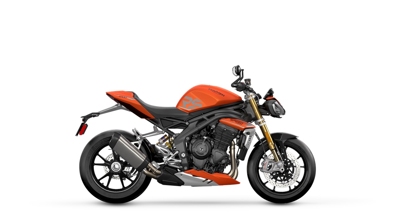 Triumph Motorcycles - colorazioni gamma Roadster e Rocket 3 MY23 