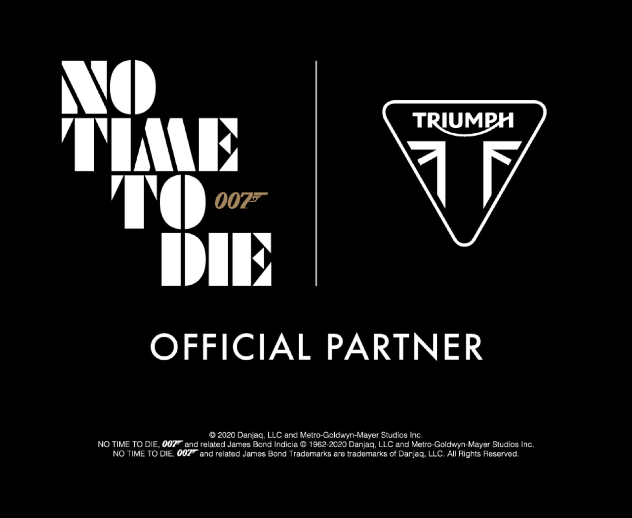 Triumph - partnership in film James Bond No Time To Die 